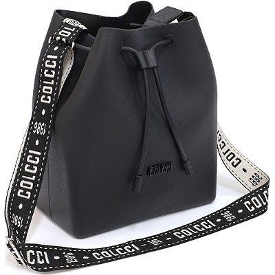 Bolsa Bucket Colcci Chicago P24 Preto Feminino