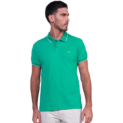 Camisa Polo Colcci Line P24A Verde Masculino