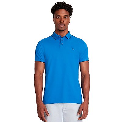 Camisa Polo Aramis Classic VE24 Azul Royal Masculino