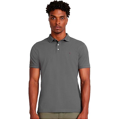 Camisa Polo Aramis Detail VE24 Grafite Masculino