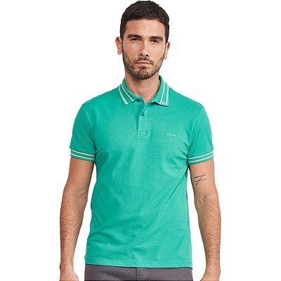Camisa Polo Colcci Lines VE24 Verde Masculino