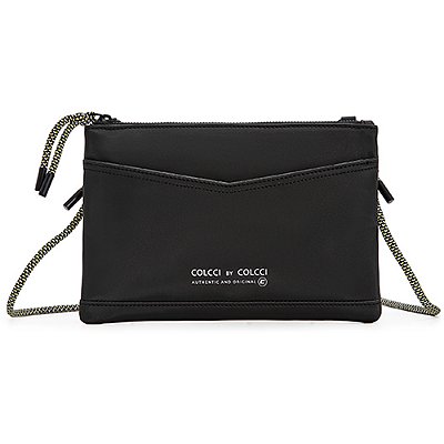 Bolsa Crossbody Colcci Cadarço VE24 Preto Feminino
