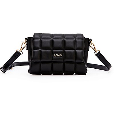 Bolsa Crossbody Colcci Pillow VE24 Preto Feminino