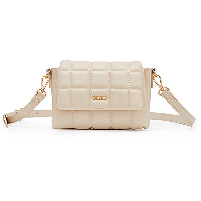 Bolsa Crossbody Colcci Pillow VE24 Off White Feminino