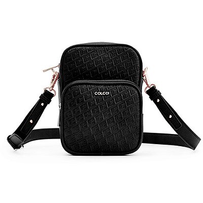 Bolsa Camera Bag Colcci Signature VE24 Preto Feminino