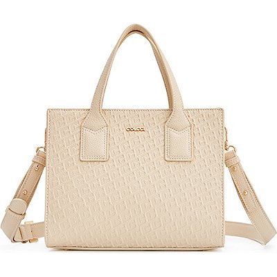 Bolsa Tote Colcci Signature VE24 Bege Feminino