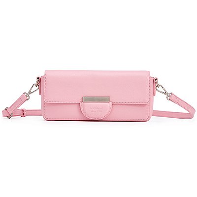 Bolsa Crossbody Colcci Metal VE24 Rosa Feminino