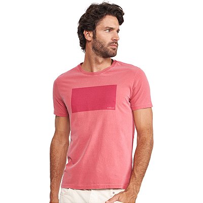 Camiseta Colcci Slim VE24 Vermelho Masculino