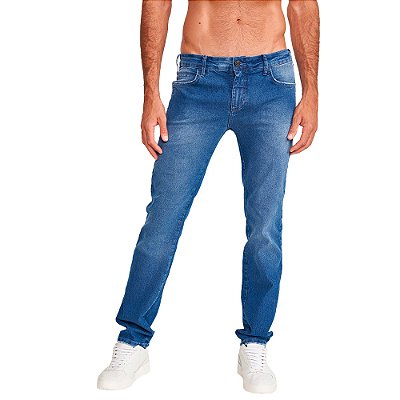 Calça Jeans Colcci Alex Slim VE24C Azul Masculino