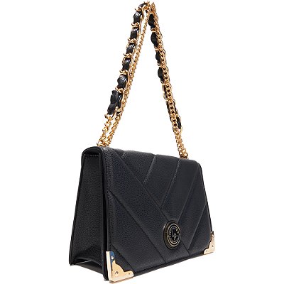 Bolsa Shoulder Easy Lança Perfume AV24 Preto Feminino
