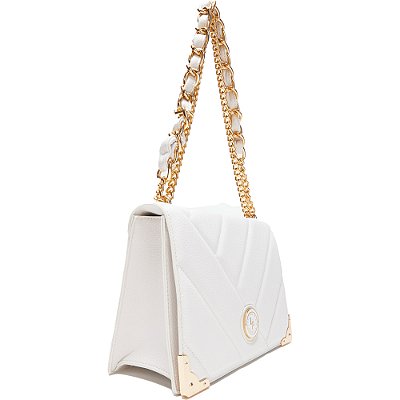 Bolsa Shoulder Easy Lança Perfume AV24 Branco Feminino