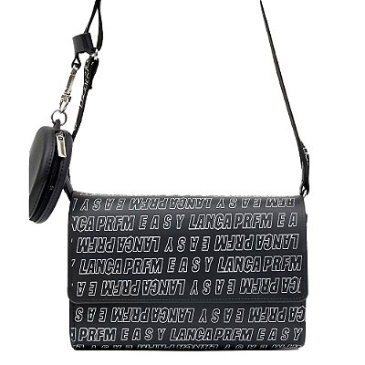 Bolsa Easy Lança Perfume Crossbody AV24 Preto Feminino