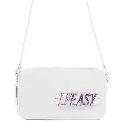 Bolsa Crossbody Easy Lança Perfume Logo AV24 Branco Feminino