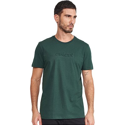 Camiseta Colcci Relevo VE24 Verde Masculino