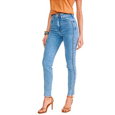 Calça Jeans Colcci Bruna VE24 Azul Indigo Feminino