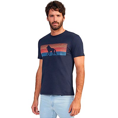 Camiseta Acostamento Touch VE24 Marinho Masculino