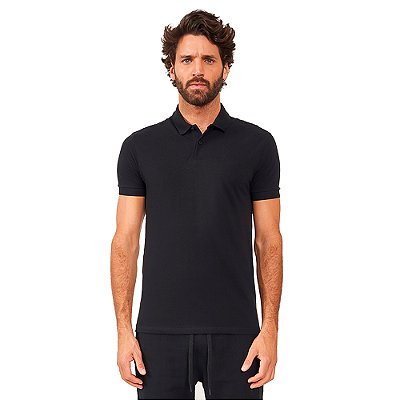 Camisa Polo Colcci Basic AV24 Preto Masculino