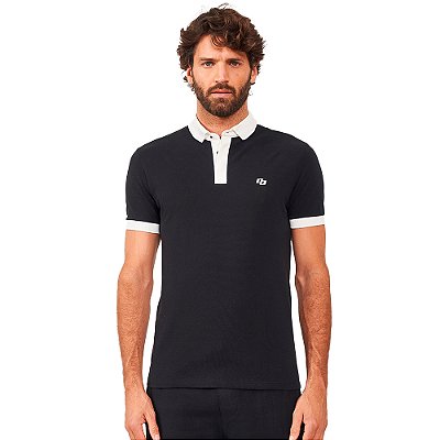 Camisa Polo Colcci Modern AV24 Preto Masculino
