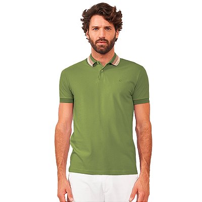 Camisa Polo Colcci Large Line AV24 Verde Masculino