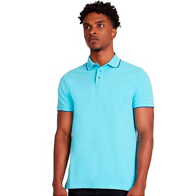 Camisa Polo Aramis Classic VE24 Azul Claro Masculino