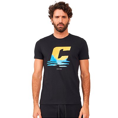 Camiseta Colcci Horizon AV24 Preto Masculino