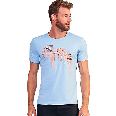 Camiseta Acostamento Plant VE24 Azul Masculino