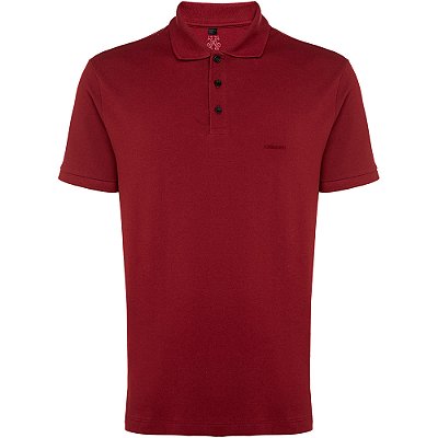 Camisa Polo John John Basic Marsal VE24 Vermelho Masculino