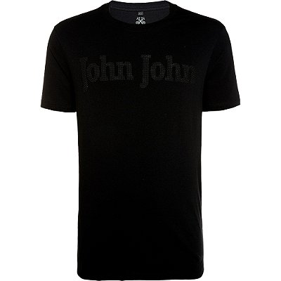 Camiseta John John Pyramid VE24 Preto Masculino