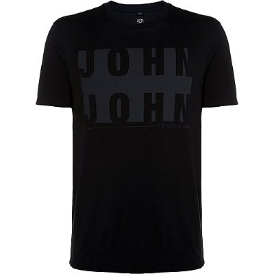 Camiseta John John Tgl VE24 Preto Masculino