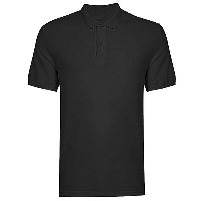 Camisa Polo Individual Comfort Basic VE24 Preto Masculino