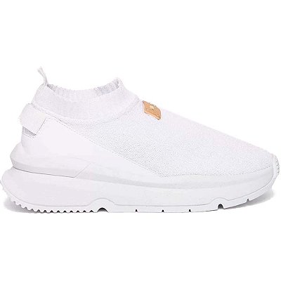 Tênis Lança Perfume Knit Metal Plate OU24 Branco Feminino