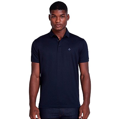 Camisa Polo Dudalina Ultrasoft Pima OU24 Marinho Masculino