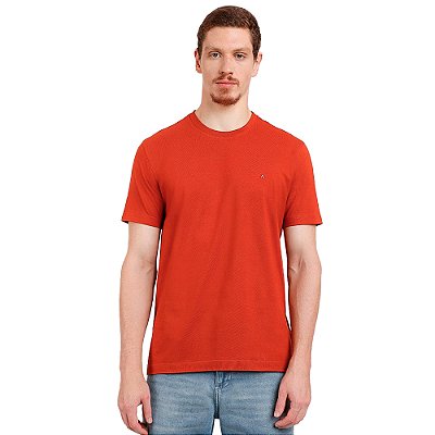 Camiseta Aramis Move Basic IN24 Vermelho Urucum Masculino