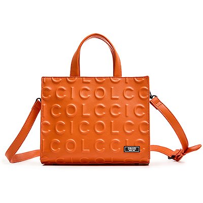 Bolsa Tote Colcci Relevo OU24 Laranja Feminino