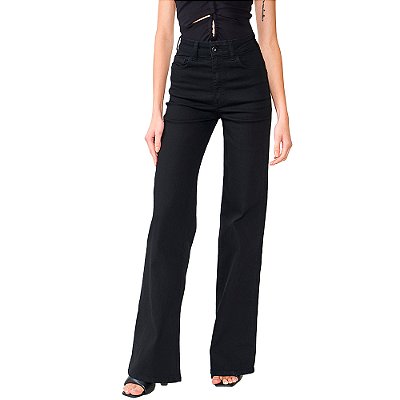 Calça Jeans Colcci Bruna Boot Cut OU24 Preto Feminino