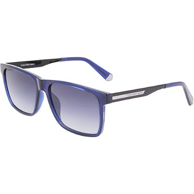 Óculos de Sol Calvin Klein Jeans 21624S 400 Azul Masculino