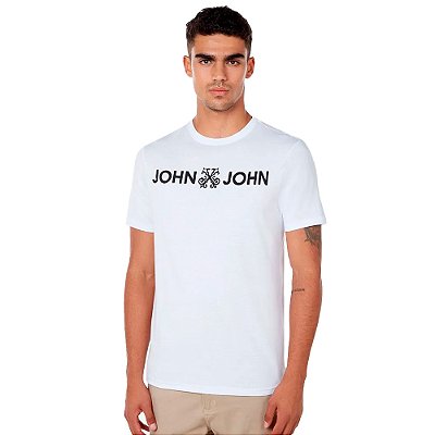 Camiseta John John Basic Regular Fit In24 Branco Masculino