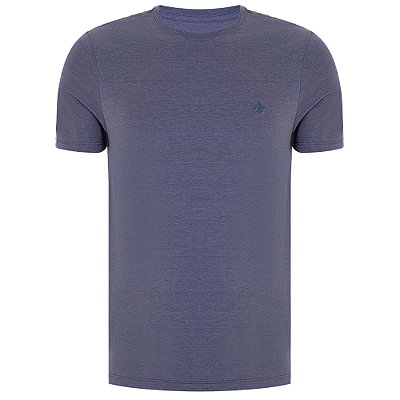 Camiseta Dudalina Basic In24 Azul Masculino