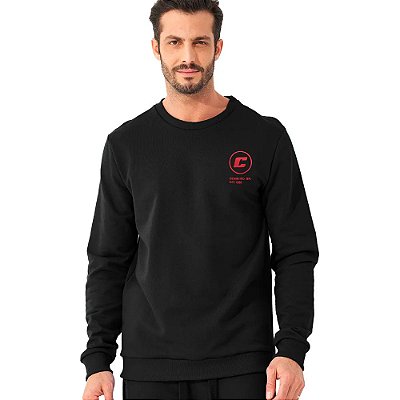 Moletom Colcci Slim Ou24 Preto Masculino