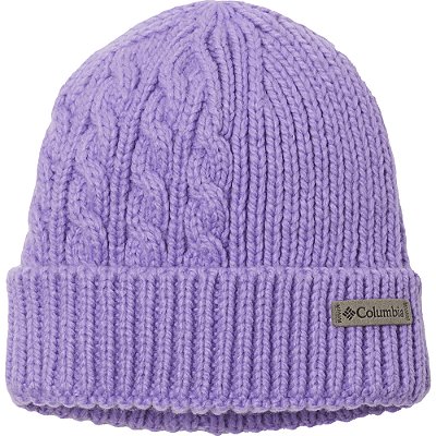 Gorro Columbia Agate Pass Cable Knit Roxo Infantil