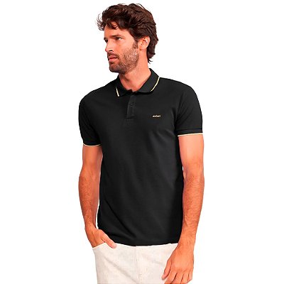 Camisa Polo Colcci Line Ou24 Preto Masculino