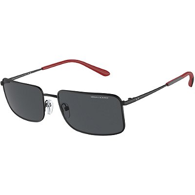 Óculos de Sol Armani Exchange 2044S 600087 Preto Masculino