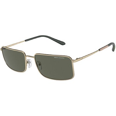 Óculos de Sol Armani Exchange 2044S 604871 Dourado Masculino