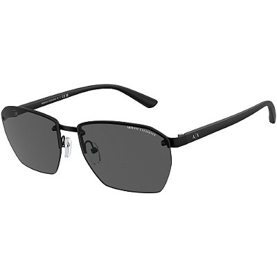 Óculos de Sol Armani Exchange 2048S 600087 Preto Masculino
