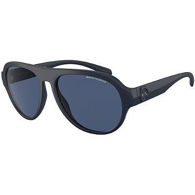 Óculos de Sol Armani Exchange 4126SU 818180 Azul Masculino