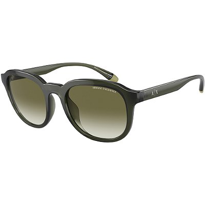Óculos de Sol Armani Exchange 4129SU 83418E Verde Masculino