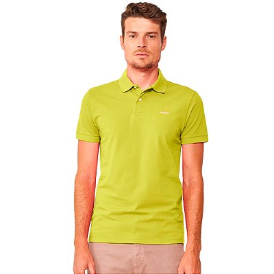 Camisa Polo Colcci Classic Ou24 Amarelo Masculino