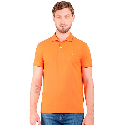 Camisa Polo Aramis Classic In24 Laranja Papaya Masculino