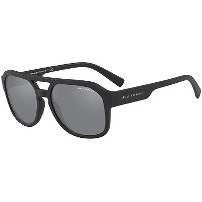 Óculos de Sol Armani Exchange 4074S 80786G Preto Masculino