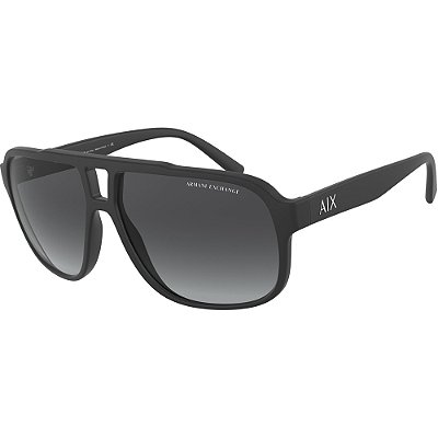 Óculos de Sol Armani Exchange 4104S 80788G Preto Masculino
